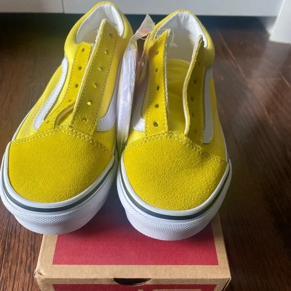 Little kid - Vans Old school. Yellow size US 2Y - Picture 3 of 5